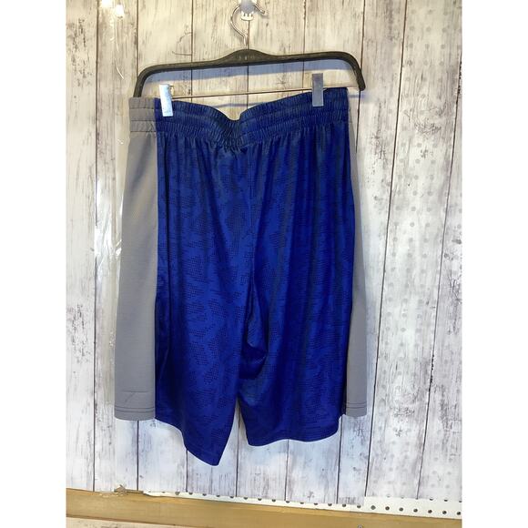 Under Armour Blue Athletic Shorts Mens Medium Mesh Performance - Picture 2 of 5